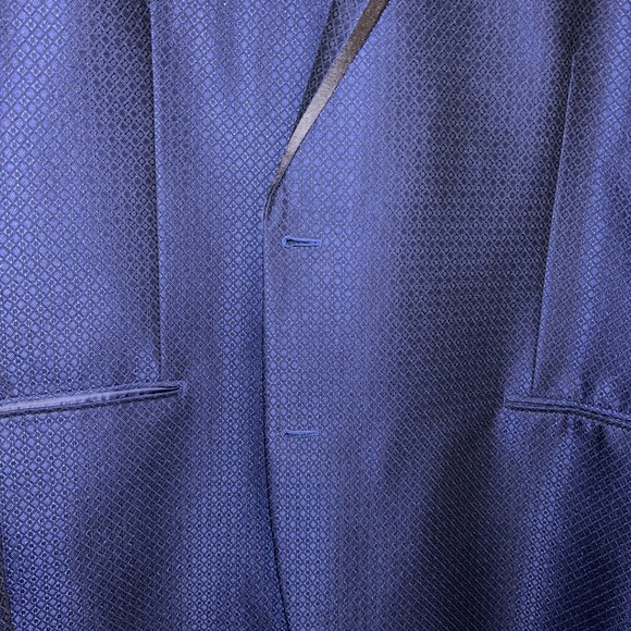 Sean John Men’s Blazer Suit Jacket Navy Blue 54L - Picture 4 of 9